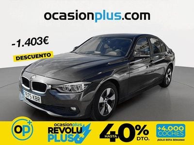 Usado BMW 320 Efficient Dynamics 163 CV (119 kW) 2017 Gris Berlina