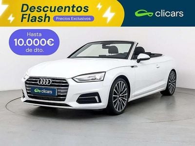 Usado Audi A5 Cabriolet S-Line 190 CV (139 kW) 2018 Blanco Descapotable