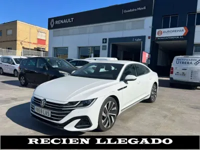 Usado VW Arteon R-line 150 CV (110 kW) 2021 Blanco Coupe