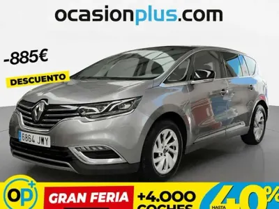 Usado Renault Espace Zen 131 CV (96 kW) 2017 Gris Monovolumen