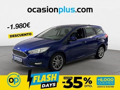 Usado Ford Focus Business Edition 120 CV (88 kW) 2017 Azul Monovolumen