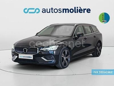 Negro Usado 2021 Volvo V60 Inscription Familiar | 24.890 € (Precio justo)