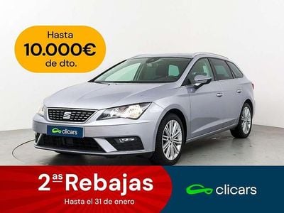 Plateado Usado 2020 Seat Leon ST XCELLENCE Familiar | 11.490 € (Buen precio)