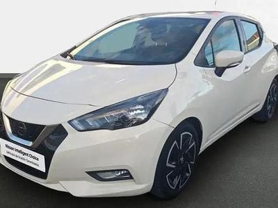 Usado Nissan Micra Acenta 92 CV (67 kW) 2021 Ivory (sólido) Utilitario