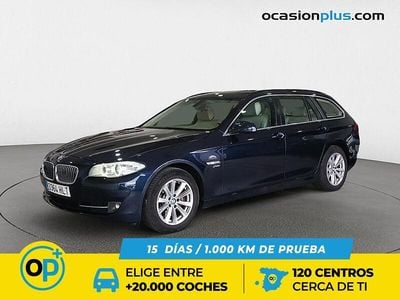 Usado BMW 525 218 CV (160 kW) 2012 Azul Familiar