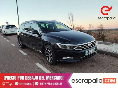 Usado VW Passat Advance 150 CV (110 kW) 2019 Negro Familiar