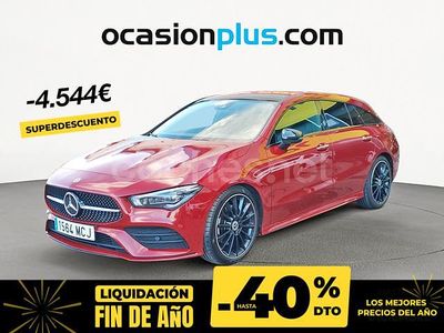 Rojo Usado 2022 Mercedes CLA200 Shooting Brake Familiar | 38.990 € (Caro)