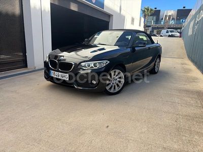 Usado BMW 220 Sport Line 190 CV (139 kW) 2014 Negro Descapotable