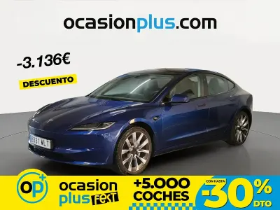 Używany Tesla Model 3 RWD 208 kW (283 KM) 2023 Niebieski Sedan/Limuzyna