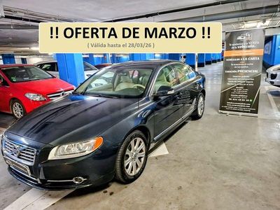 Usado Volvo S80 Summum 215 CV (158 kW) 2011 Negro Berlina