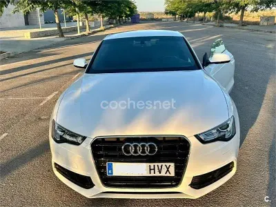 Usado Audi A5 S-Line 177 CV (130 kW) 2014 Blanco Coupe
