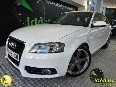 Usado Audi A3 Ambition 140 CV (102 kW) 2011 Blanco Utilitario