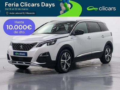 Usado Peugeot 5008 GT-line 130 CV (95 kW) 2020 Blanco SUV