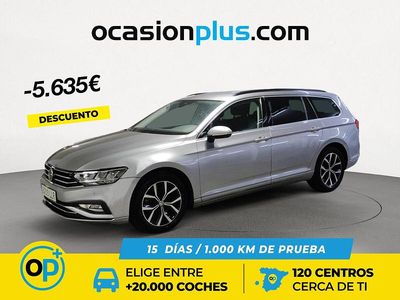 Gris Usado 2020 VW Passat Executive Familiar | 21.290 € (Precio justo)