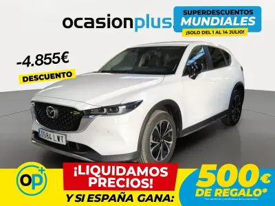 Usado Mazda CX-5 Newground 150 CV (110 kW) 2022 Blanco SUV