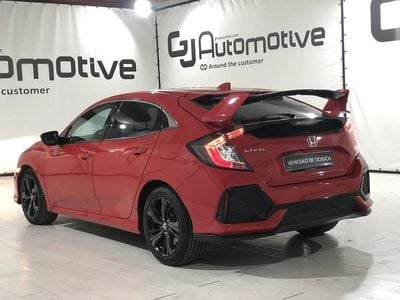 Rojo Usado 2019 Honda Civic Comfort Berlina | 18.500 € (Un poco caro)