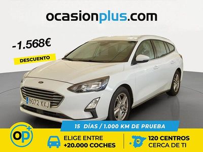 Usado Ford Focus Trend+ 120 CV (88 kW) 2019 Blanco Familiar