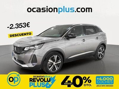 Usado Peugeot 3008 GT 225 CV (165 kW) 2021 Gris / plata SUV