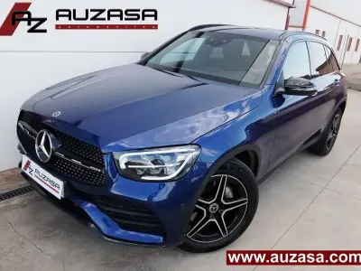 Usado Mercedes GLC200 163 CV (119 kW) 2021 Azul SUV