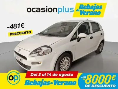 Usado Fiat Punto Pop 69 CV (50 kW) 2017 Blanco Utilitario