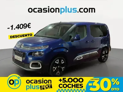 Usado Citroën Berlingo Feel 100 HP (73 kW) 2019 Azul Monovolume