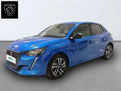 Usado Peugeot 208 Allure 100 CV (73 kW) 2023 Azul Utilitario