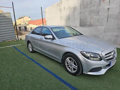 Usado Mercedes C200 136 CV (100 kW) 2017 Gris / plata Berlina