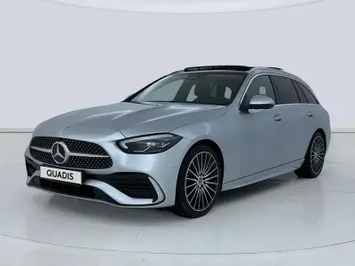 Usado Mercedes C220 200 CV (147 kW) 2025 Gris Familiar