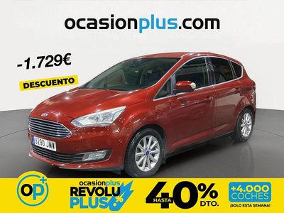 Usado Ford C-MAX Titanium 150 CV (110 kW) 2016 Rojo Monovolumen