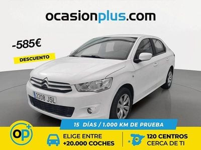 Brugt Citroën C-Elysee I Seduction 100 HK (73 kW) 2016 Hvid Sedan