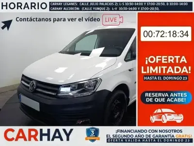 Usado VW Caddy 102 CV (75 kW) 2020 Blanco Monovolumen