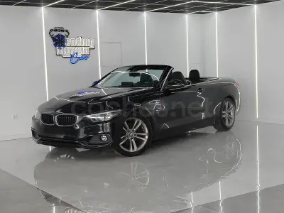 Usado BMW 420 Cabriolet M Performance 184 CV (135 kW) 2018 Negro Descapotable