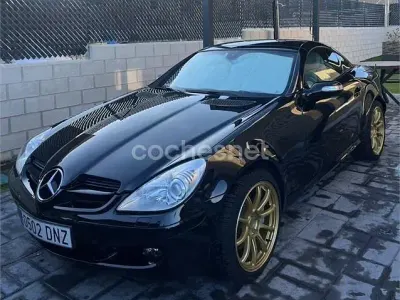 Usado Mercedes SLK350 272 CV (200 kW) 2005 Negro Descapotable