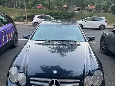 Usado Mercedes CLK240 Elegance 170 CV (125 kW) 2002 Azul Coupe