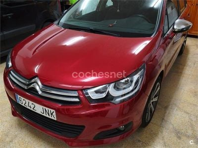 Usado Citroën C4 Feel 110 CV (80 kW) 2016 Rojo Berlina