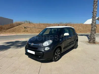 Usado Fiat 500L Lounge 95 CV (69 kW) 2017 Negro Monovolumen