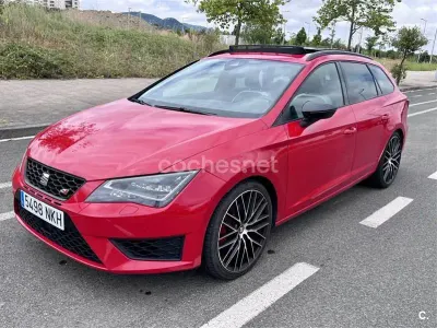 Usado Seat Leon ST CUPRA 290 CV (213 kW) 2016 Rojo Familiar