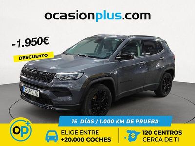 Usado Jeep Compass Limited 130 CV (95 kW) 2022 Gris SUV
