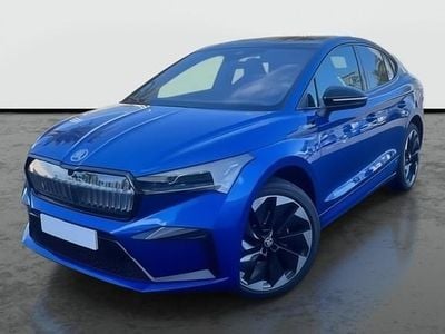 Usado Skoda Enyaq iV SportLine 150 kW (204 CV) 2024 Azul race metalizado SUV