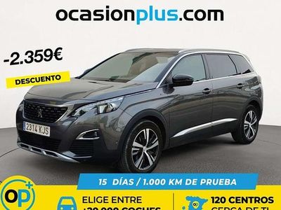 Usado Peugeot 5008 GT-line 120 CV (88 kW) 2018 Gris SUV