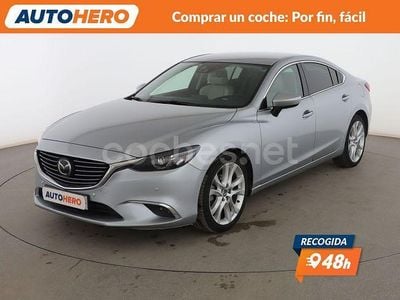 Gris Usado 2016 Mazda 6 Luxury Berlina | 14.899 € (Precio justo)