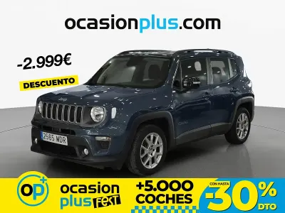 Usado Jeep Renegade Limited 130 CV (95 kW) 2023 Azul SUV