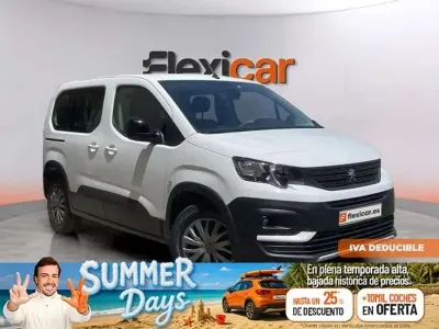 Usado Peugeot Rifter Active 102 CV (75 kW) 2022 Blanco Monovolumen