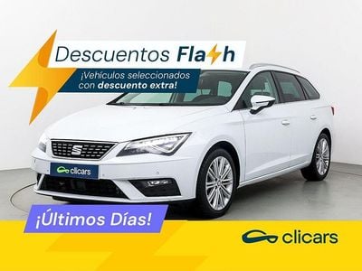 Usado Seat Leon XCELLENCE 150 CV (110 kW) 2018 Blanco Familiar