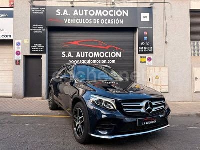 Usado Mercedes GLC350 320 CV (235 kW) 2017 Azul SUV