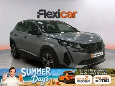 Usado Peugeot 3008 GT 130 CV (95 kW) 2021 Azul SUV