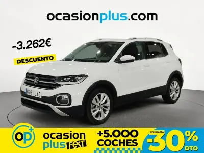 Usado VW T-Cross Sportline 150 CV (110 kW) 2022 Blanco SUV