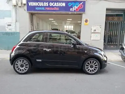 Occasion Fiat 500 Lounge 69 PK (50 kW) 2017 Zwart Sedan