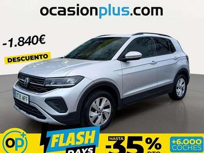 Usado VW T-Cross Life 116 CV (85 kW) 2024 Plateado SUV