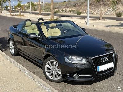 Negro Usado 2011 Audi A3 Cabriolet Ambition Descapotable | 12.250 € (Precio justo)